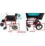 CAMBIO rueda silla de ruedas