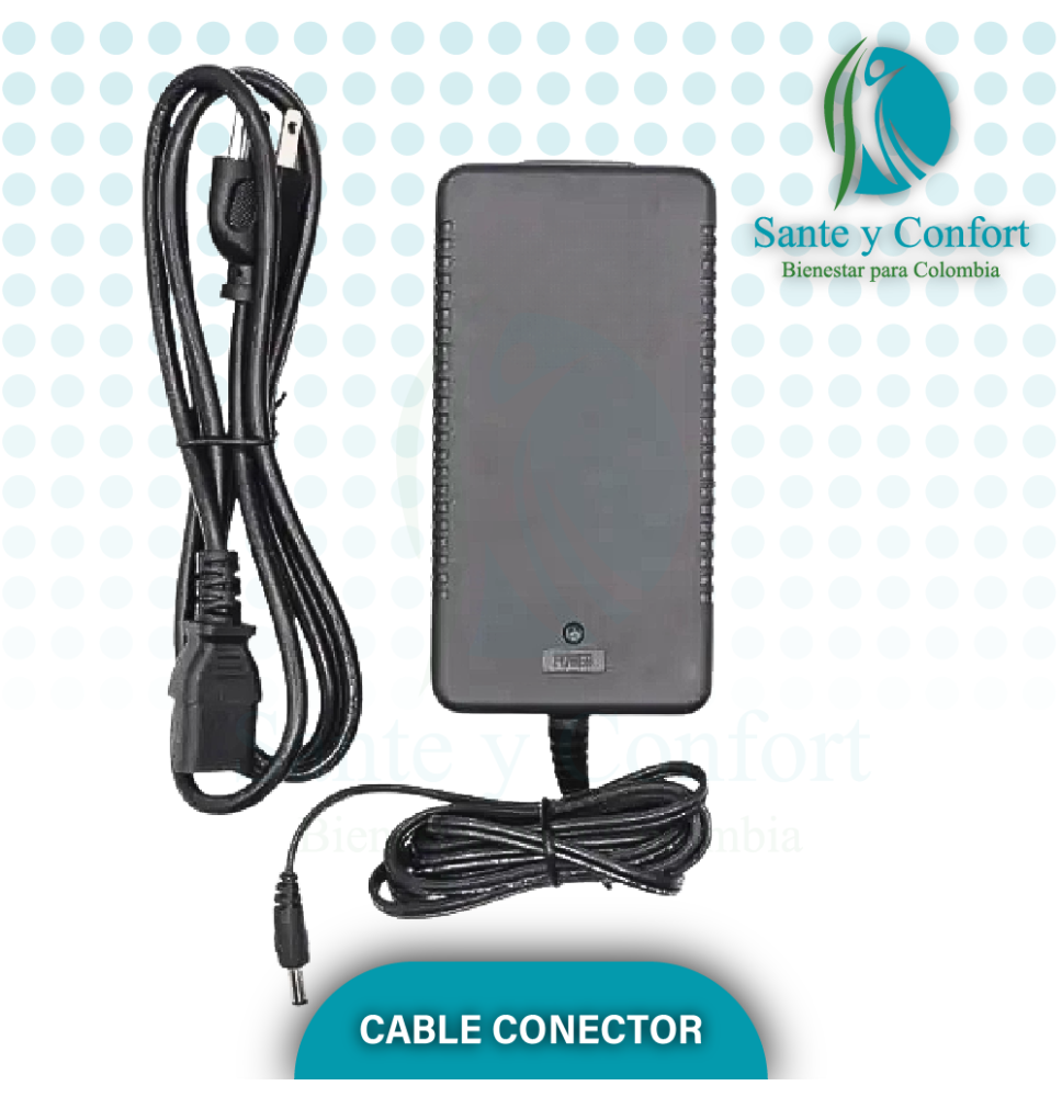 Cable Conector para SoundCare y ComboCare | Repuesto Esencial para Electroterapia en Bogotá