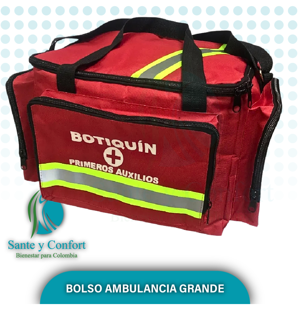 BOLSO BOTIQUIN AMBULANCIA MEDIANO