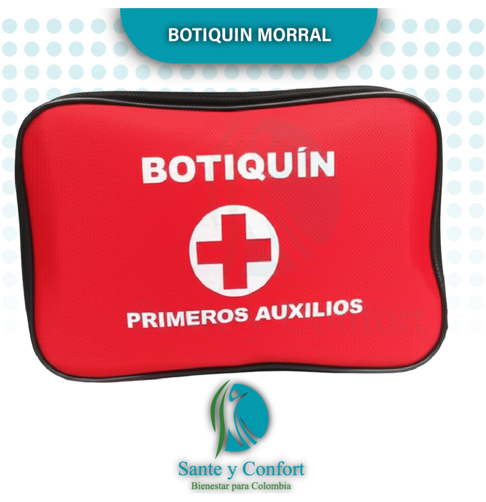 BOTIQUIN MORRAL DE 18 PRODUCTOS