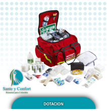 BOTIQUIN PRIMEROS AUXILIOS