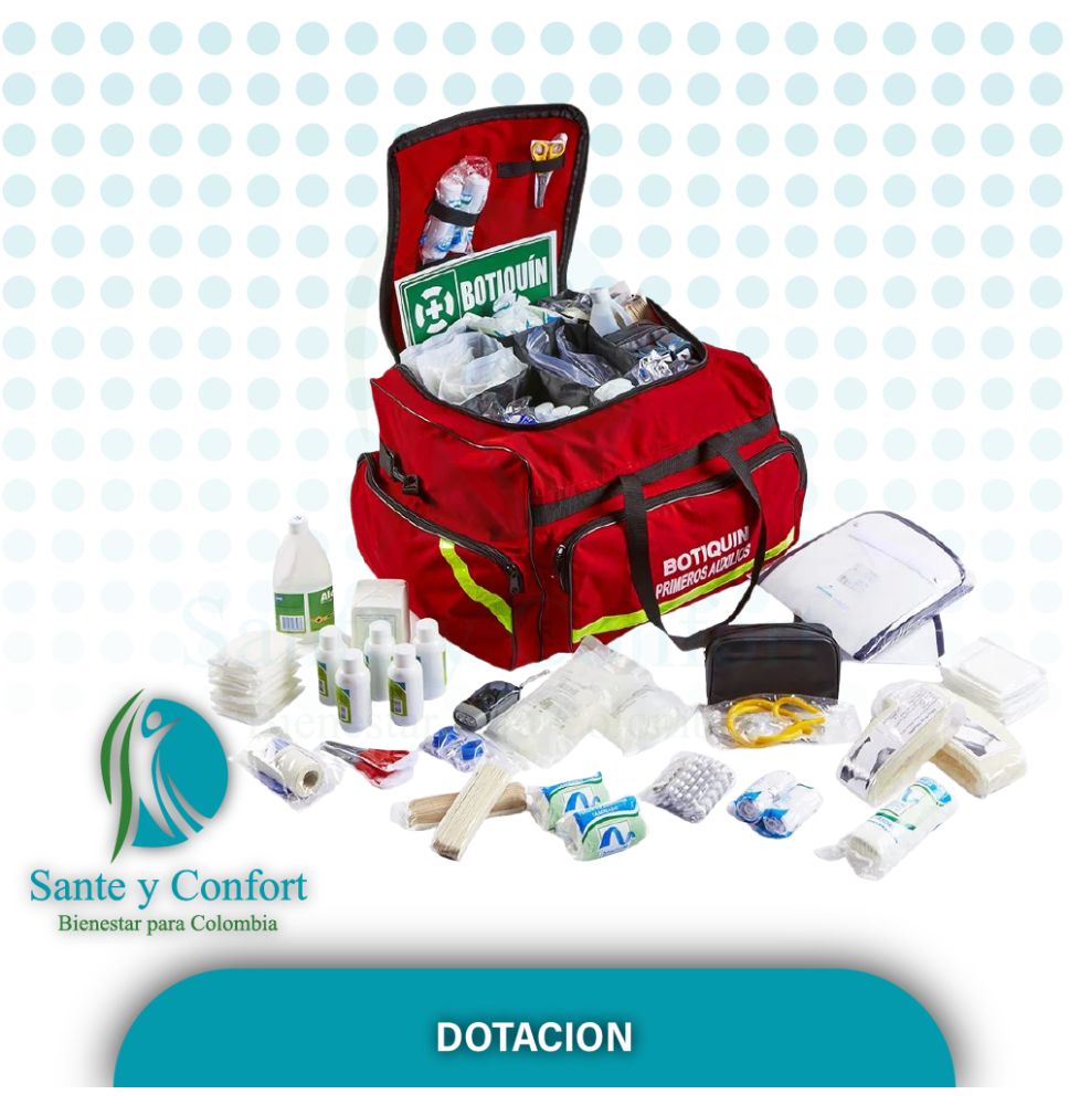 BOTIQUIN PRIMEROS AUXILIOS