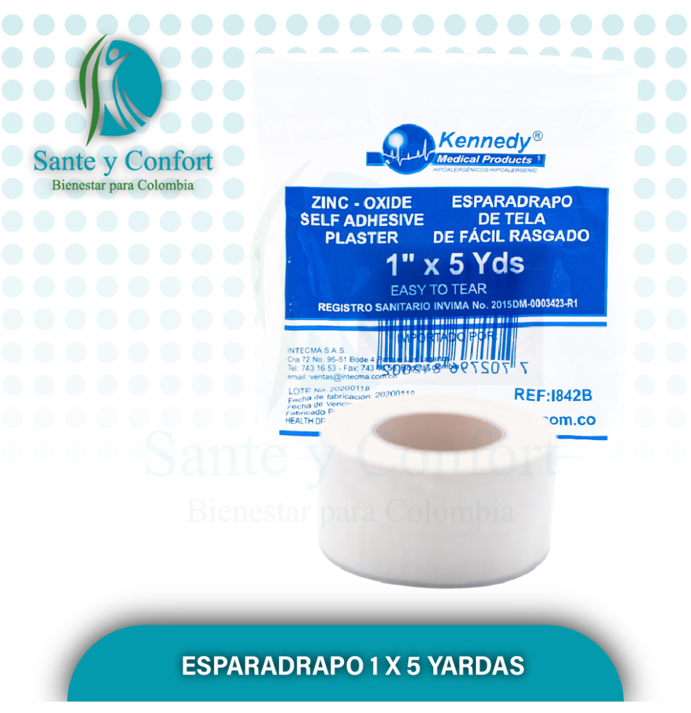 ESPARADRAPO 1 X 5 YARDAS
