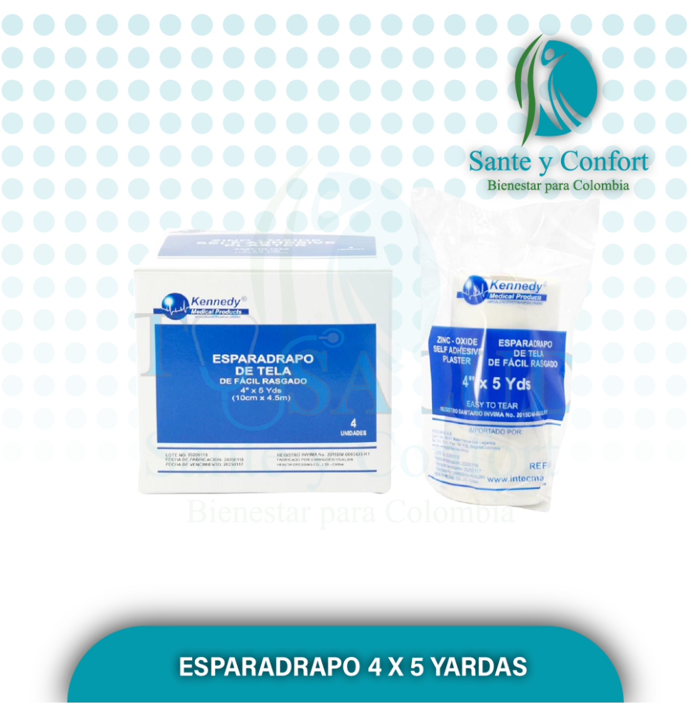 ESPARADRAPO 4 X 5 YARDAS