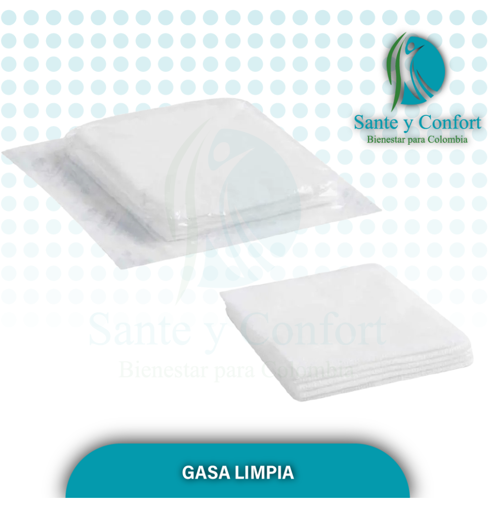 Gasa Estéril 7.5x7.5 cm | Apósito Seguro para Curaciones y Botiquín en Bogotá