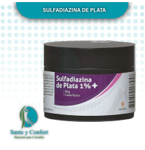 SULFADIAZINA DE PLATA