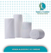 VENDA ALGODON 3 X 5 YARDAS