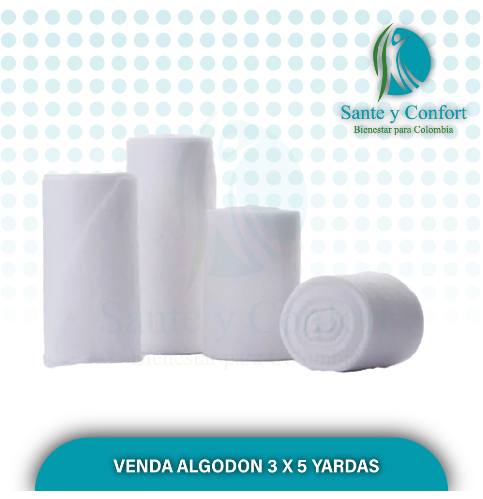 VENDA ALGODON 3 X 5 YARDAS