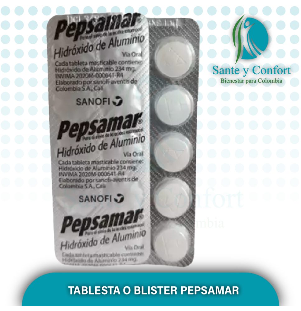 TABLESTA O BLISTER PEPSAMAR