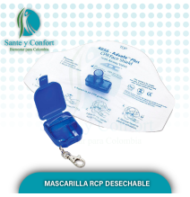 MASCARILLA RCP DESECHABLE