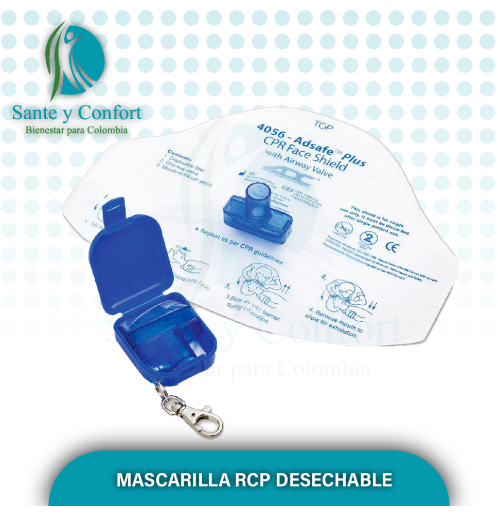 MASCARILLA RCP DESECHABLE