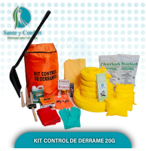 KIT CONTROL DE DERRAME  20 GALONES