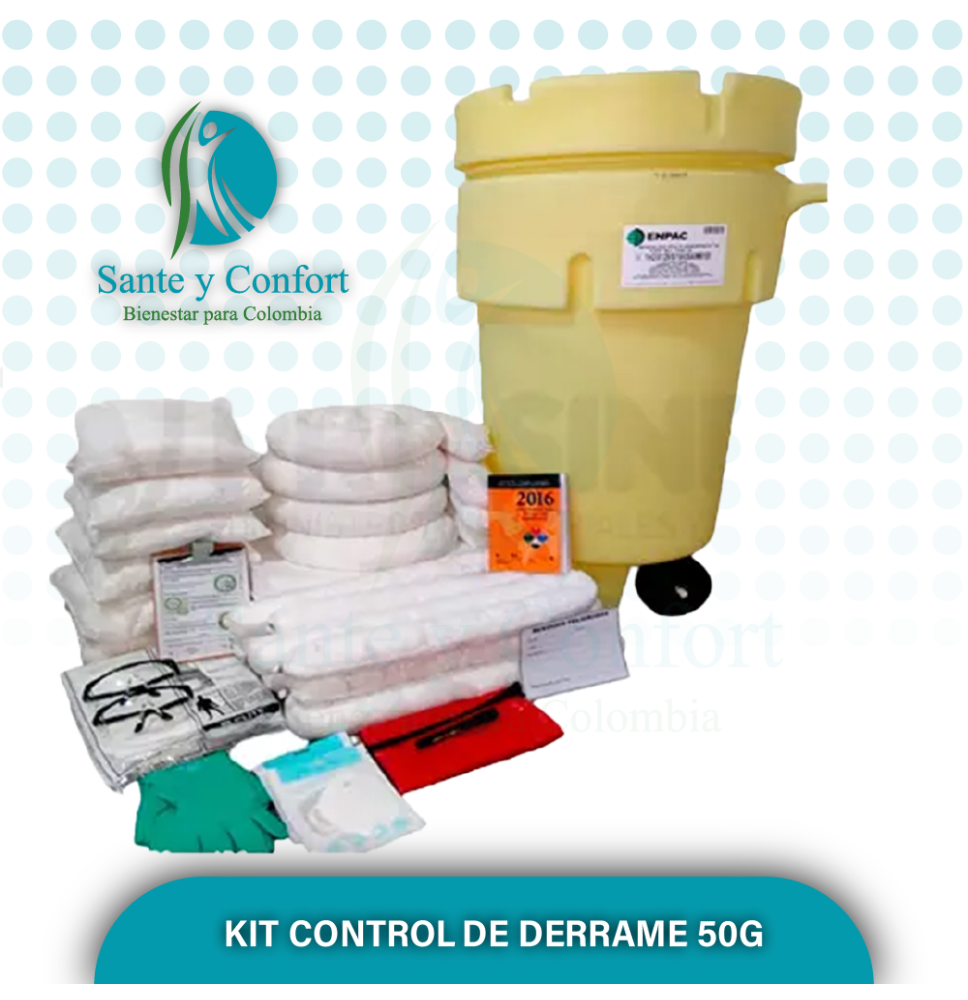 KIT CONTROL DE DERRAME 50 GALONES