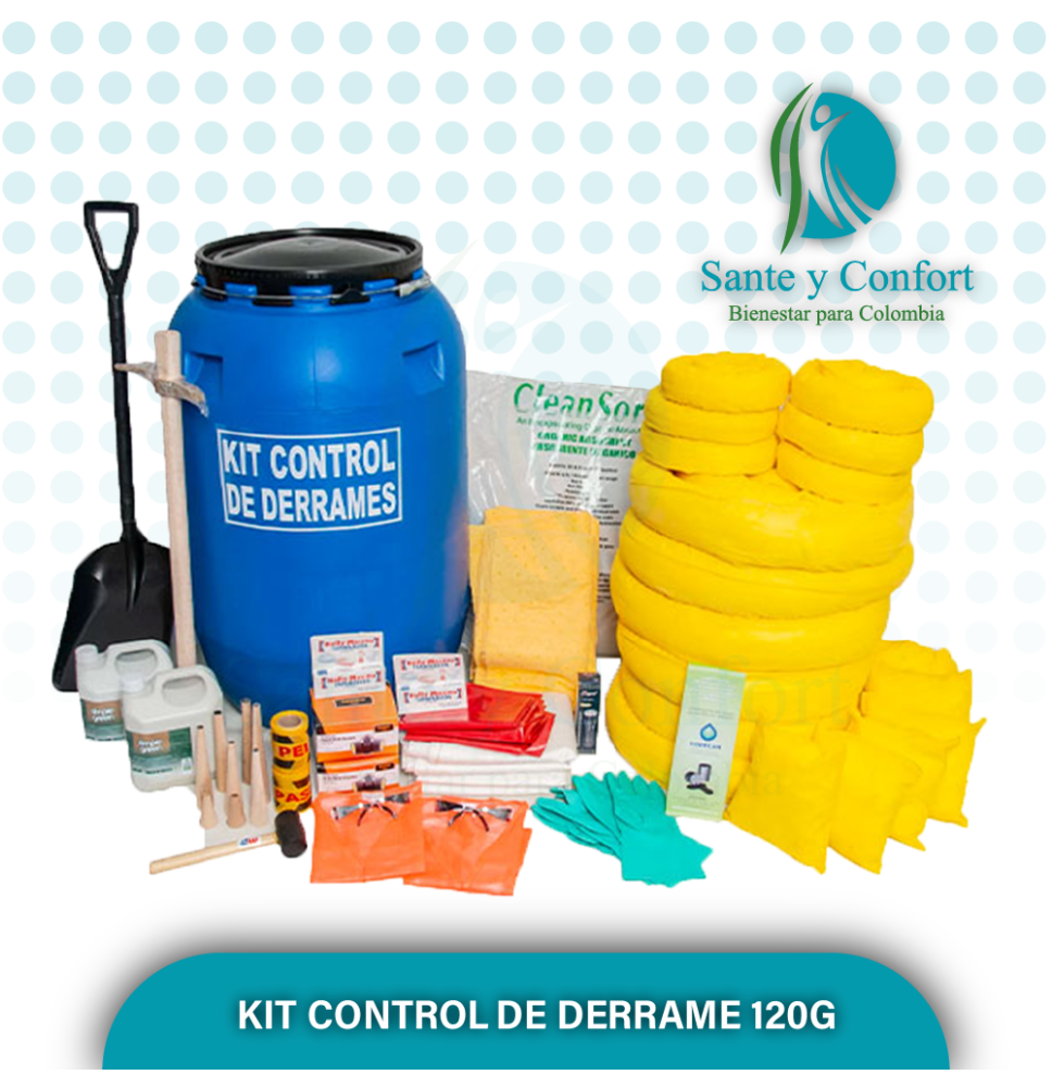 KIT CONTROL DE DERRAME 120 GALONES