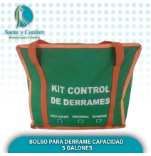 BOLSO PARA KIT DE DERRAME CAPACIDAD 5 GALONES