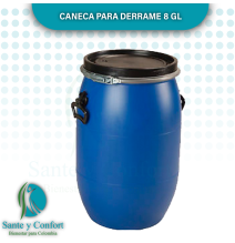CANECA PARA DE DERRAME CAPACIDAD 8 GALONES