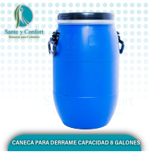 CANECA PARA KIT DE DERRAME CAPACIDAD 8 GALONES