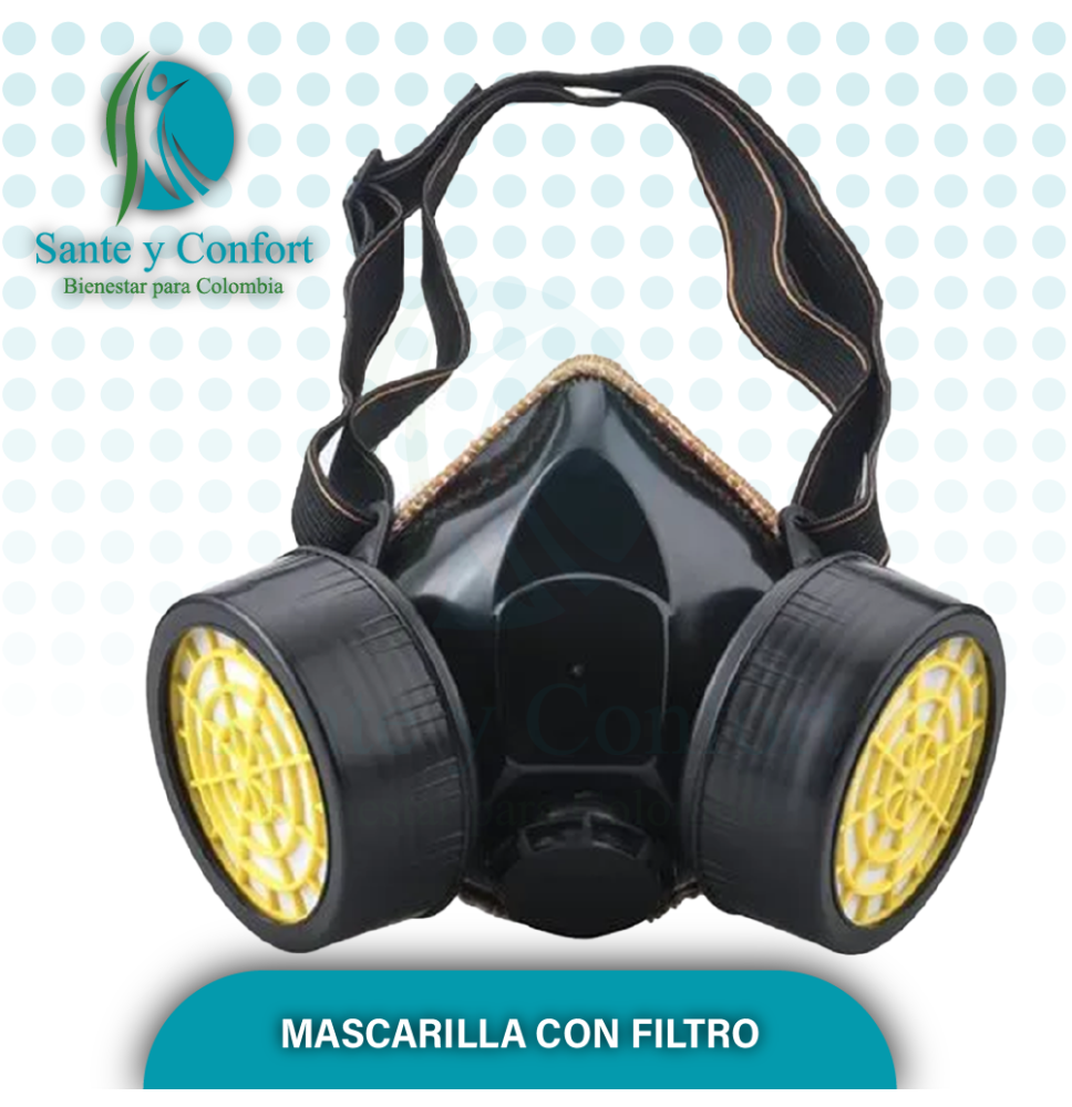 MASCARILLA DOBLE FILTRO