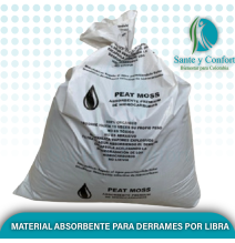 AHORA PARA MATERIAL ABSORBENTE PARA DERRAMES POR LIBRA
