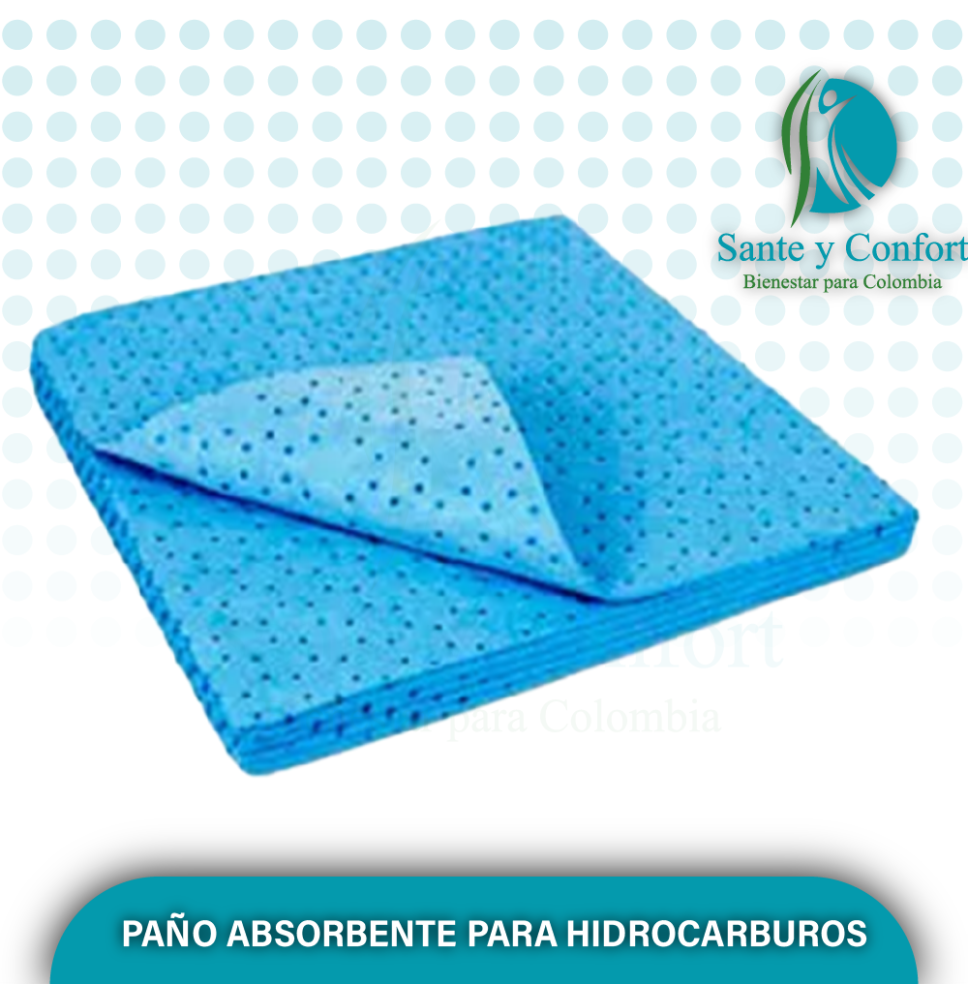 PAÑO ABSORBENTE PARA HIDROCARBUROS
