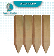TACOS ESTACA DE MADERA X 4 CALAJANES