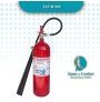 EXTINTOR CO2 EN ALEACION 15 LIBRAS