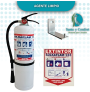 EXTINTOR SOLKAFLAM AGENTE LIMPIO 6.000 GR