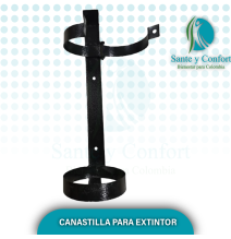 CANASTILLA PLASTICA PARA EXTINTOR
