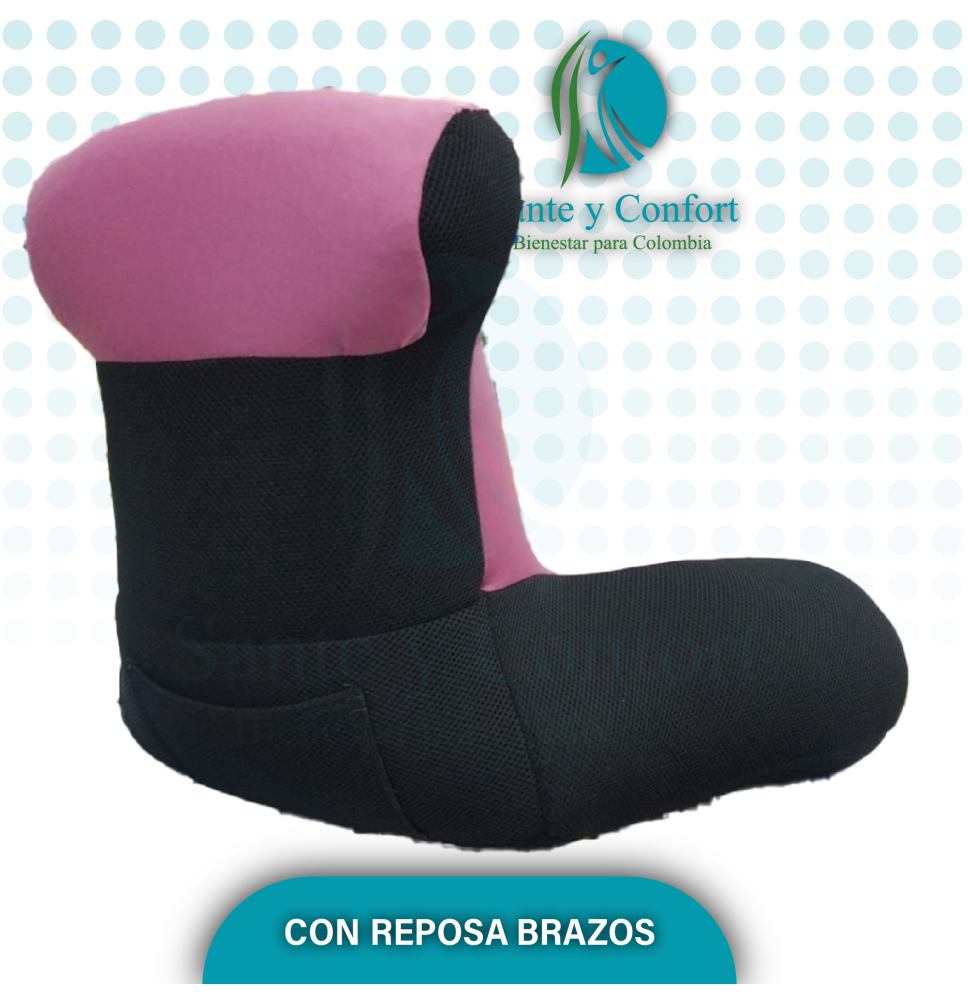 Cojín para TV con Reposabrazos y Bolsillos | Sante y Confort Bogotá