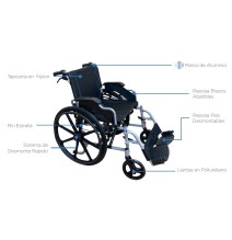 silla de ruedas liviana