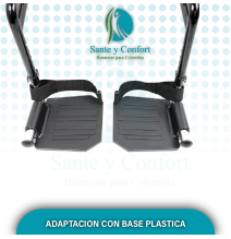 adaptacion de reposa pies para silla de ruedas
