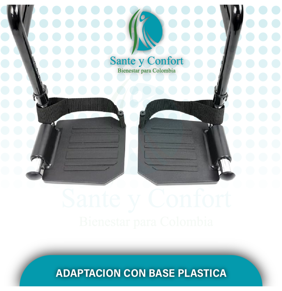 adaptacion de reposa pies para silla de ruedas