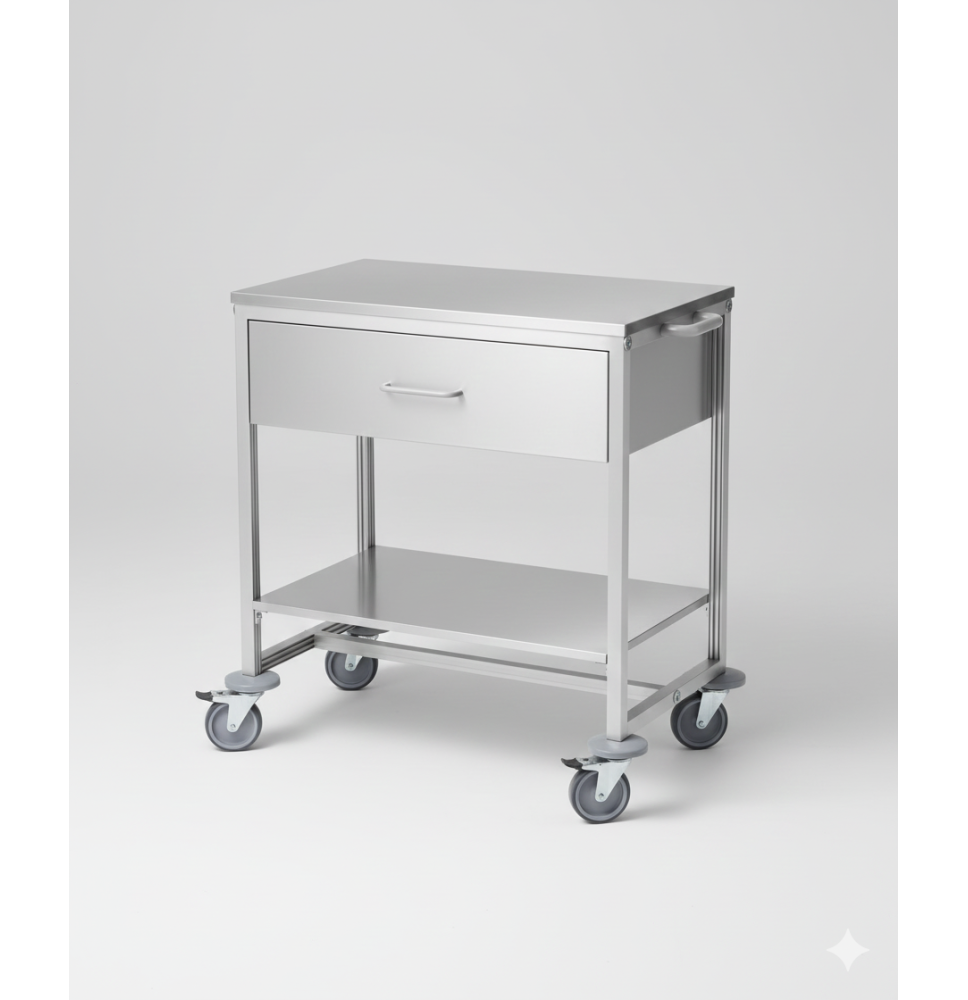 Carrito Para pesa bebes | Carro de Báscula para Pesabebés | Almacenamiento Hospitalario