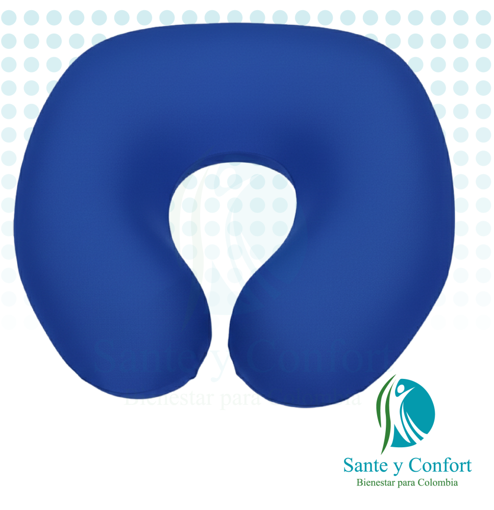 Cojín para cuello en microperlas | Soporte ergonómico y confort – Sante y Confort