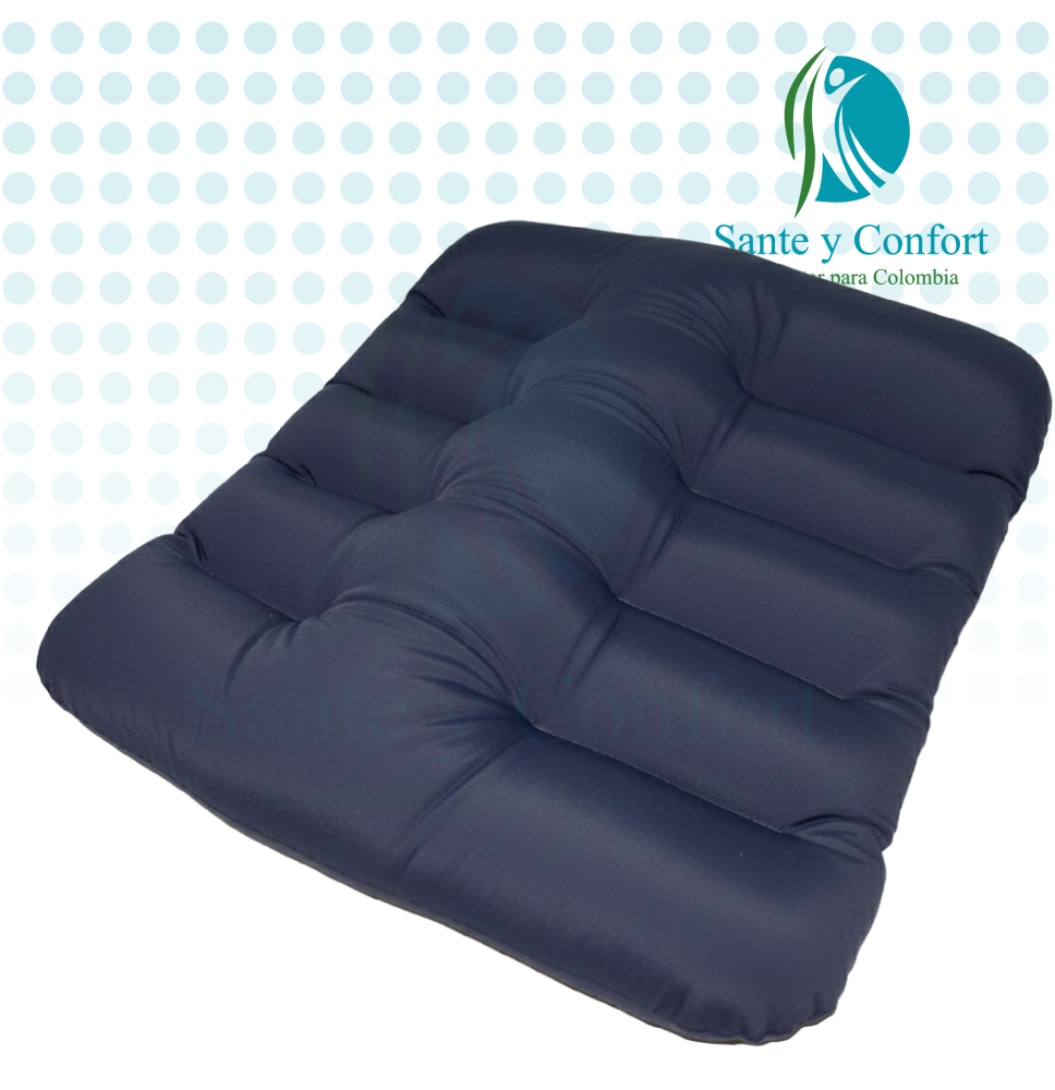 COJIN ERGONOMICO LUMBAR CON MICROPERLAS