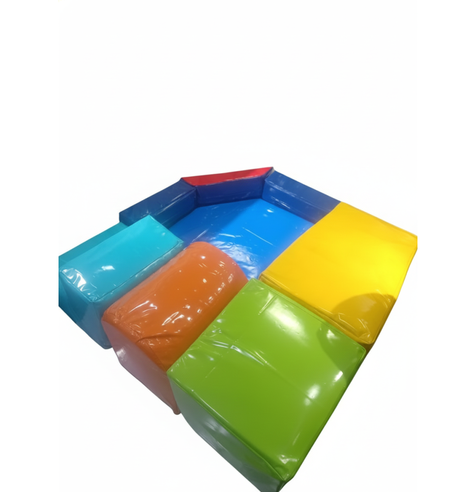 Gimnasio Infantil Modular 8 Piezas en Espuma | Sante y Confort
