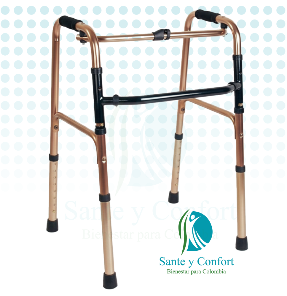CAMINADOR PARA ADULTOS COLOR BRONCE