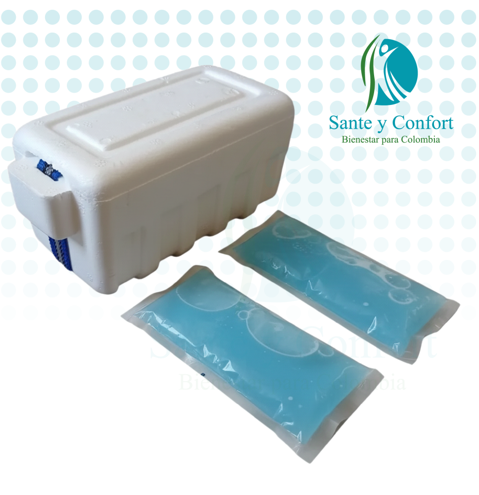 NEVERA PARA INSULINA CON GEL REFRIGERANTE