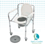 SILLA DE BAÑO CON RODINES