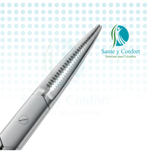 Pinza Kelly Recta 16 cm Hemostática | Sante y Confort