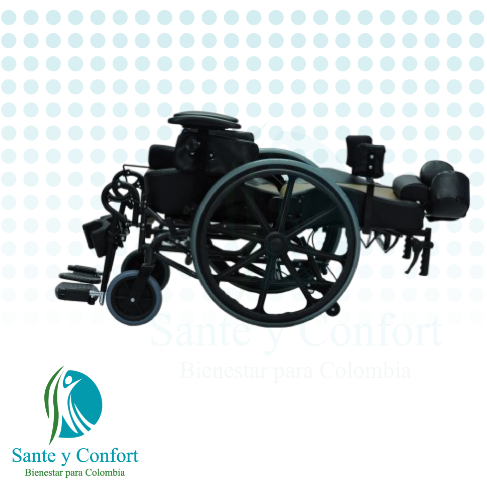 silla de rueda neurologica para adulto