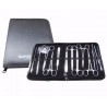 Kit  de diseccion pequeña cirugia x 13 piezas