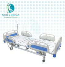 CAMA HOSPITALARIA ELÉCTRICA 3 FUNCIONES