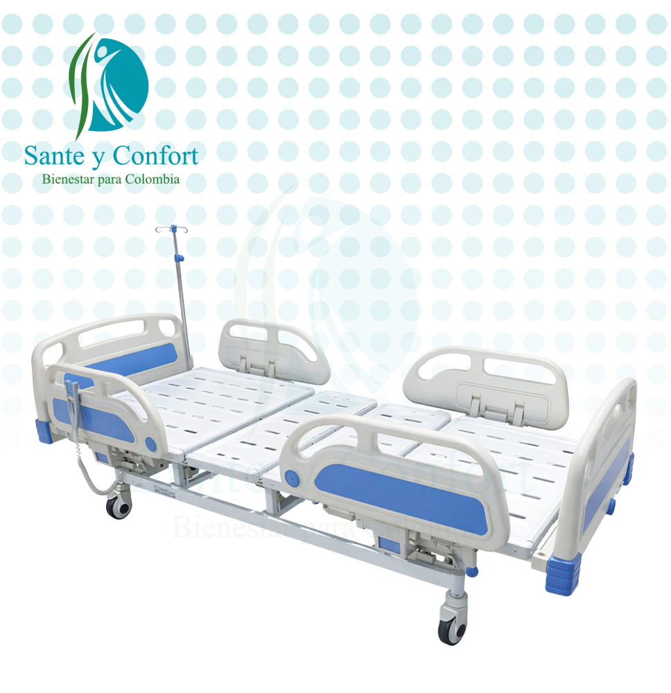 CAMA HOSPITALARIA ELÉCTRICA 3 FUNCIONES