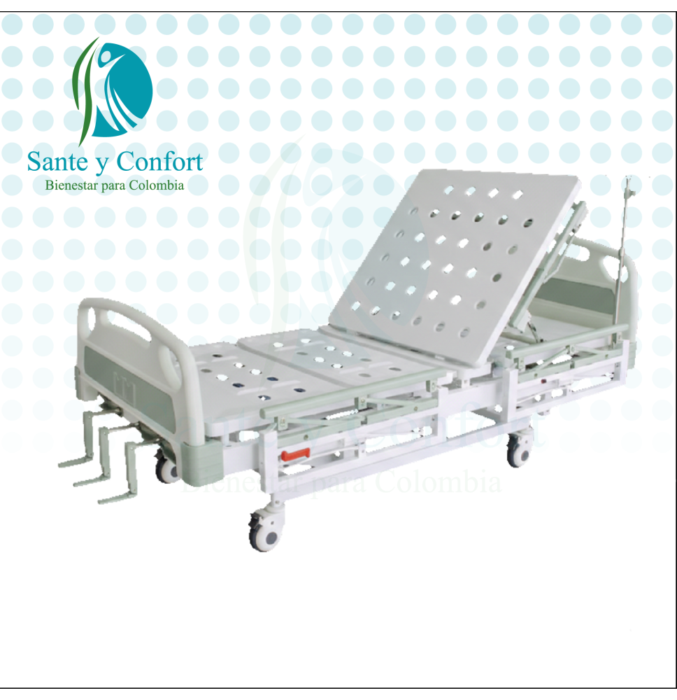 cama hospitalaria manual