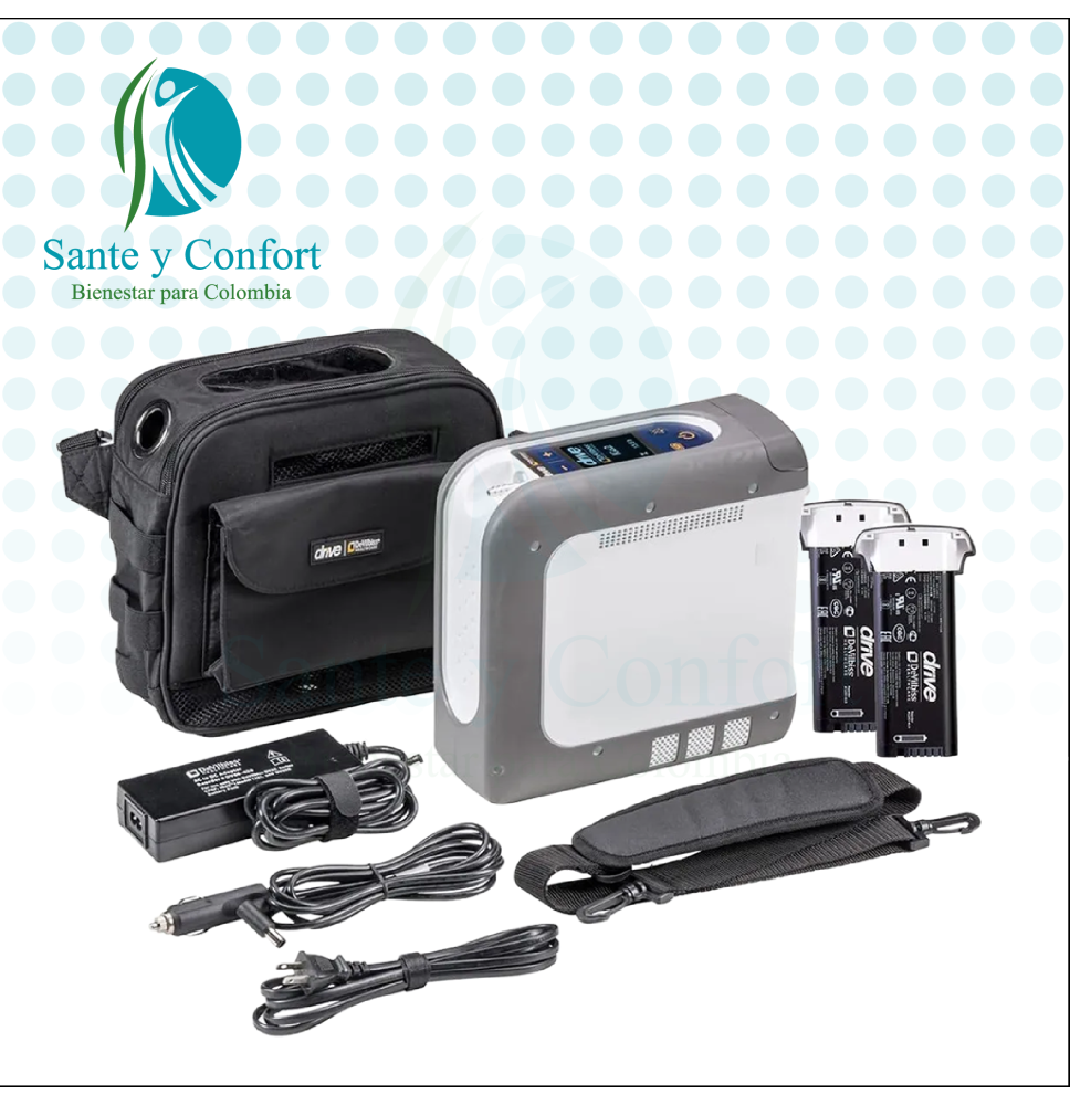 concentrador de oxigeno portatil