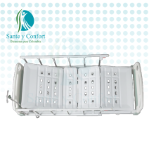 Cama Hospitalaria Eléctrica 4 Movimientos YKB001 | Barandas en Aluminio Sante y Confort