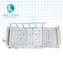 Cama Hospitalaria Eléctrica 4 Movimientos YKB001 | Barandas en Aluminio Sante y Confort