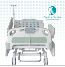 Cama Hospitalaria Eléctrica YKB001-2 5 Movimientos | Sante y Confort