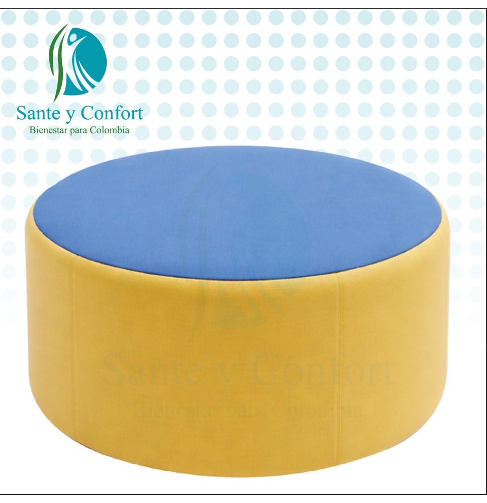 PUFF REDONDO PARA MODULO INFANTIL